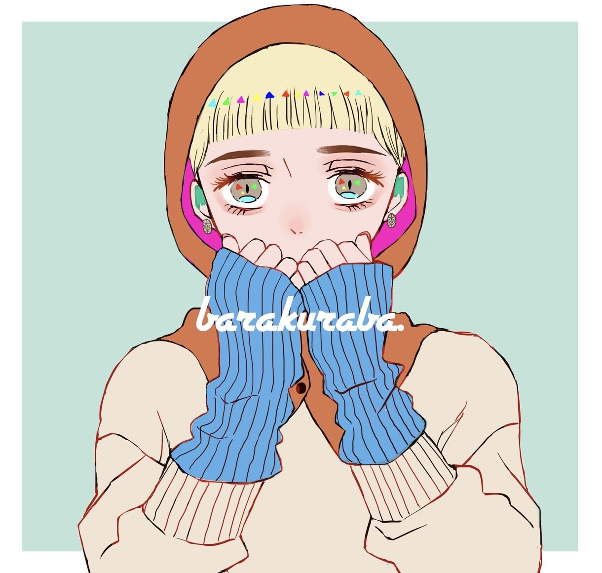 SNS用アンニュイでお洒落なアイコン作成します SNSやビジネス用に他と被らないイラスト イメージ2