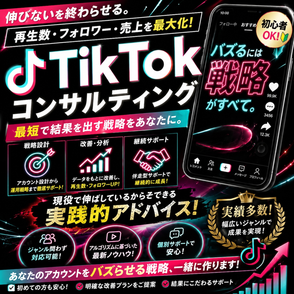 TikTokのコンサルティング請負います 現在沸騰している、ライバー事業！コンサルティング実績多数！ イメージ2