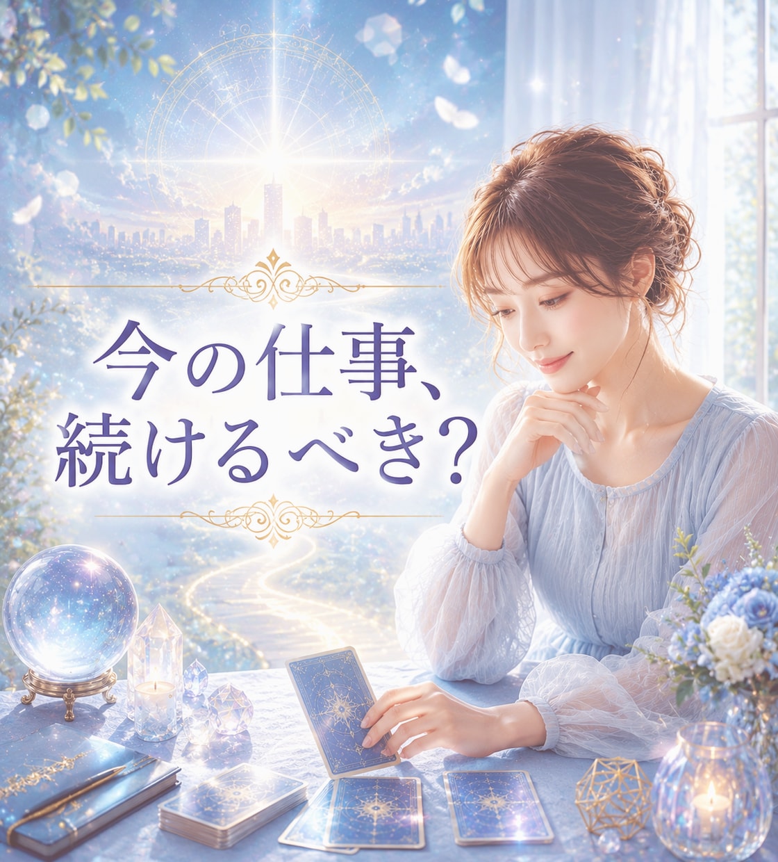 あなたの仕事の未来と進むべき道を読み解きます 人間関係／転職／天職／評価／パワハラを鑑定します イメージ1