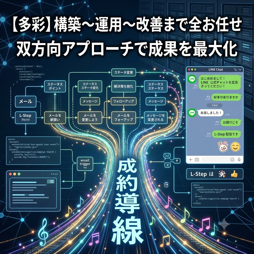 挫折知らず！AI搭載ステップ配信代行します AI×プロの型で、成約する文章に変えます。 イメージ6