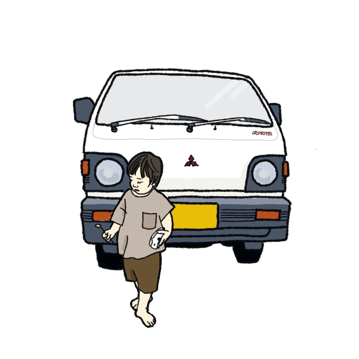 愛車のイラスト描きます あなたのお車をイラストにします。パパへのギフトにも◎ イメージ3