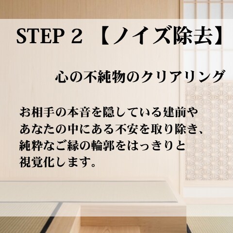 宿縁結木術＊二人のズレを修正し、ご縁を組み直します 0.1ミリのズレを正し、ご縁を美しく組み直します イメージ6
