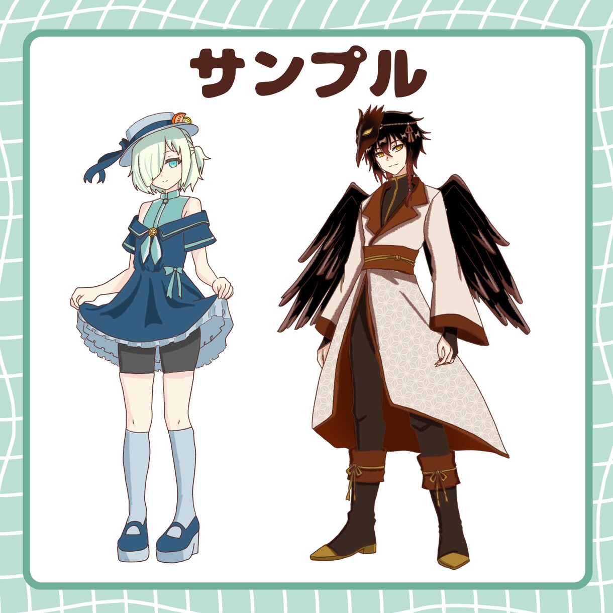 商用利用可！IRIAM等で使えるイラスト描きます デビューの方におすすめ！SDイラスト、ネームロゴが揃います！ イメージ5