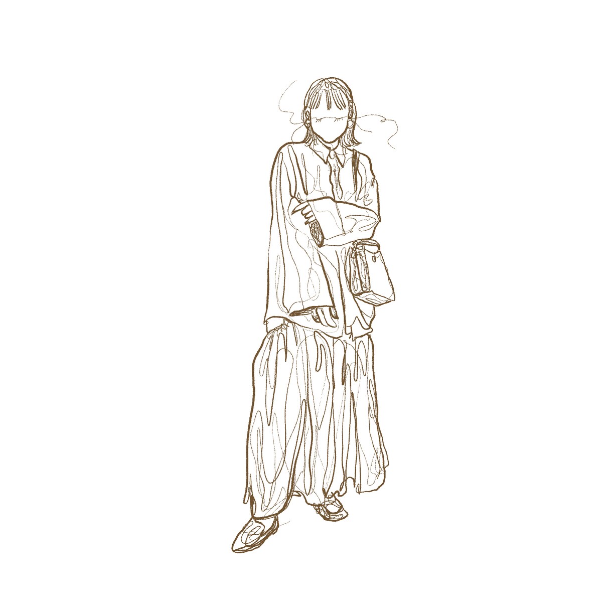 フォッション全身イラストをお描きします お洒落に全身コーデをイラストにします イメージ2