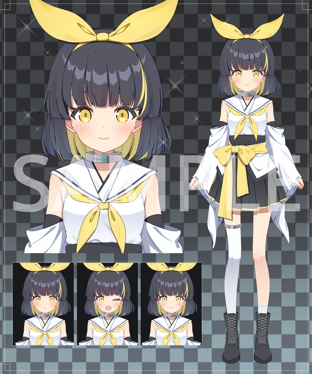 ここで完結！高品質美麗アニメ調モデル一括制作します 手間が最小限！キャラデザ～モデリングまでまとめて一括制作！ イメージ6