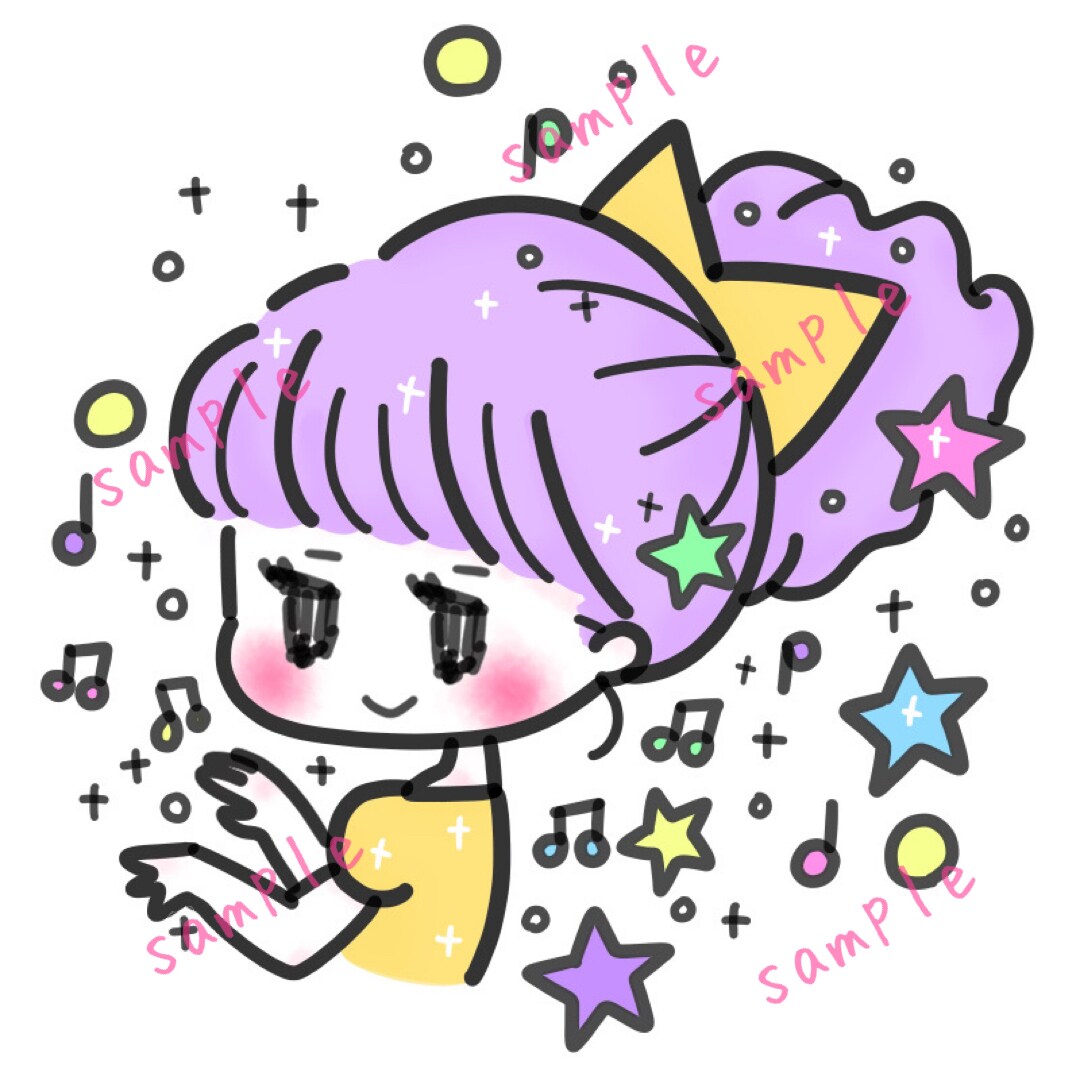ポップでキュートなあなただけのアイコン描きます 個性的で誰とも被りません！お題をいただければお任せもOK！ イメージ6