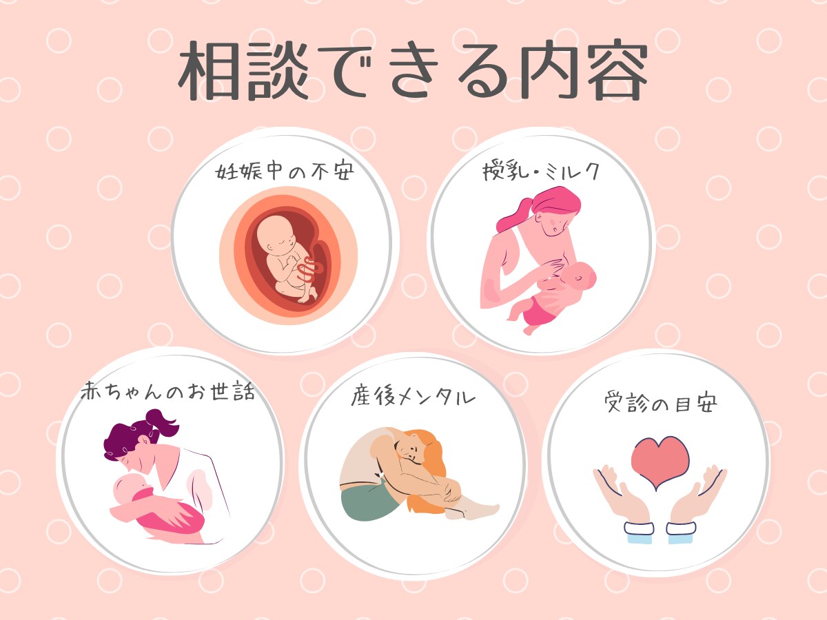 妊娠・授乳・育児のお悩みをサポートします 産科経験のある現役看護師ママが妊娠・育児の不安に寄り添います イメージ2