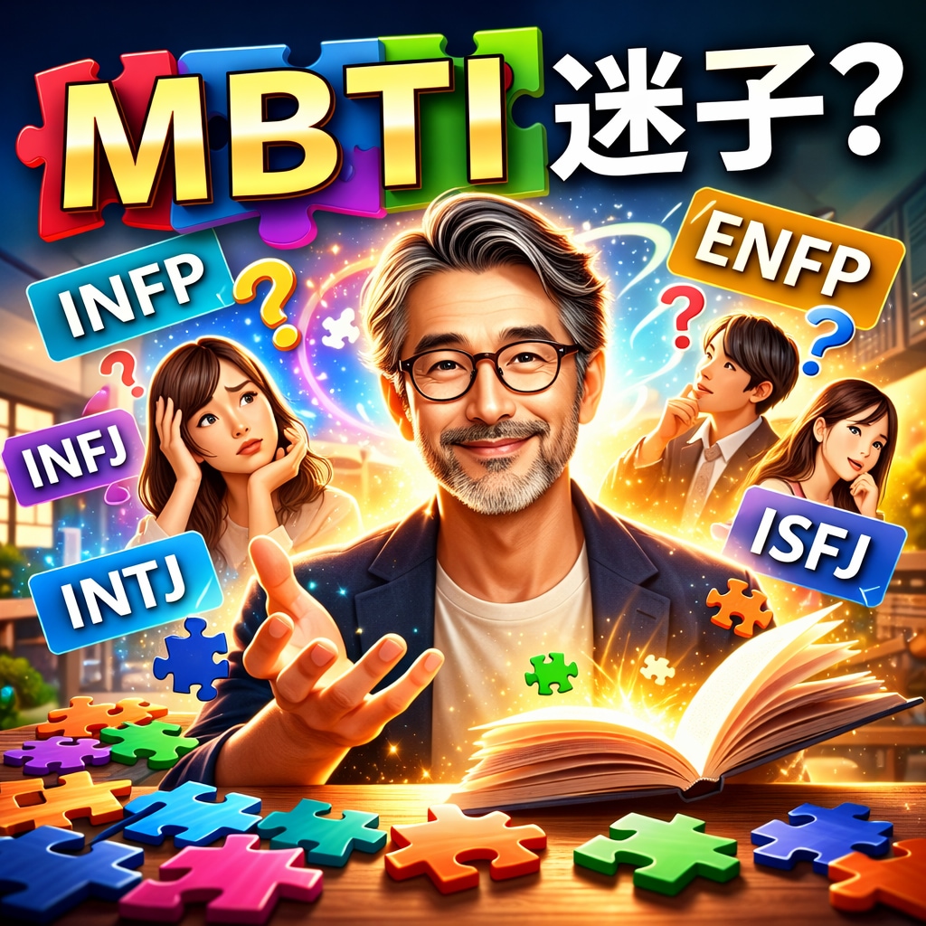 MBTIで人間関係を整理します 性格の違いを知ると、心は軽くなる イメージ1