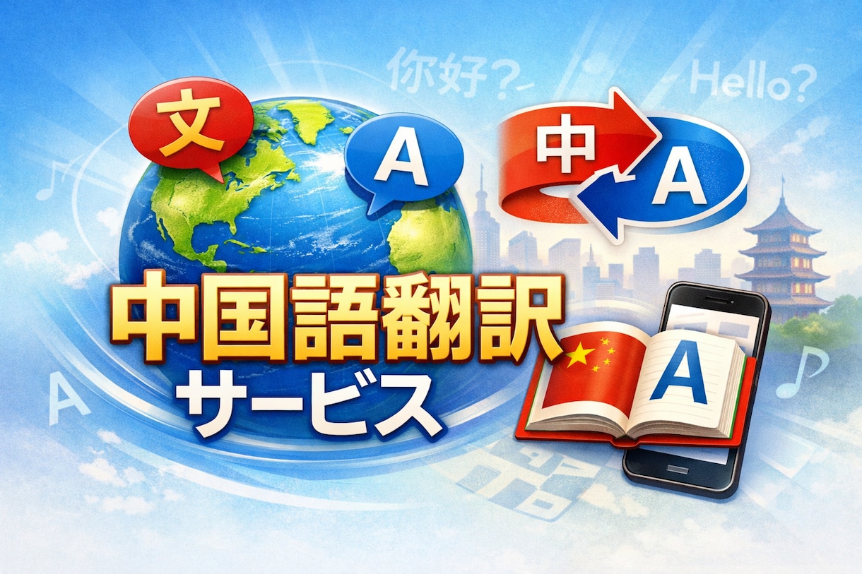 中国語翻訳【日本語→中国語】24時間以内納品します 14年の国際ビジネス経験×実践的な翻訳スキルで対応 イメージ1