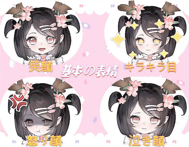 初心者向け！高品質のVtuberモデル制作します 【商用可】キャラデザ～モデリングまで一括対応可能!! イメージ3