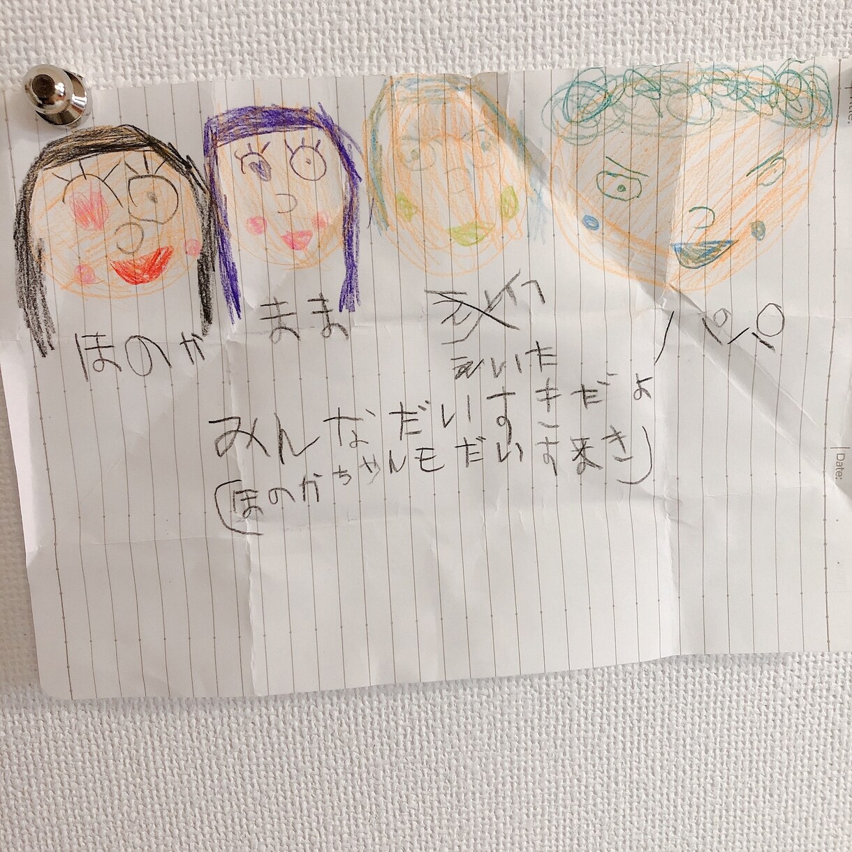 5歳児が可愛い癒しのイラスト描きます お絵描き大好きな5歳児が心を込めて癒しのイラスト書きます イメージ3