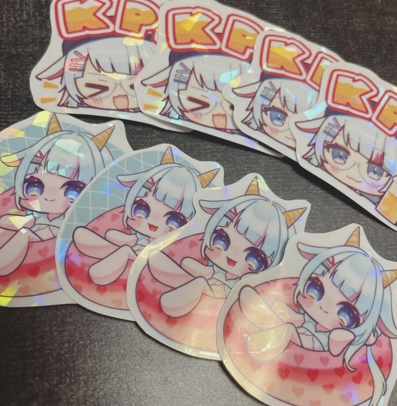 オリジナルホログラムステッカー作ります あなただけのステッカー作らせてください！ イメージ1