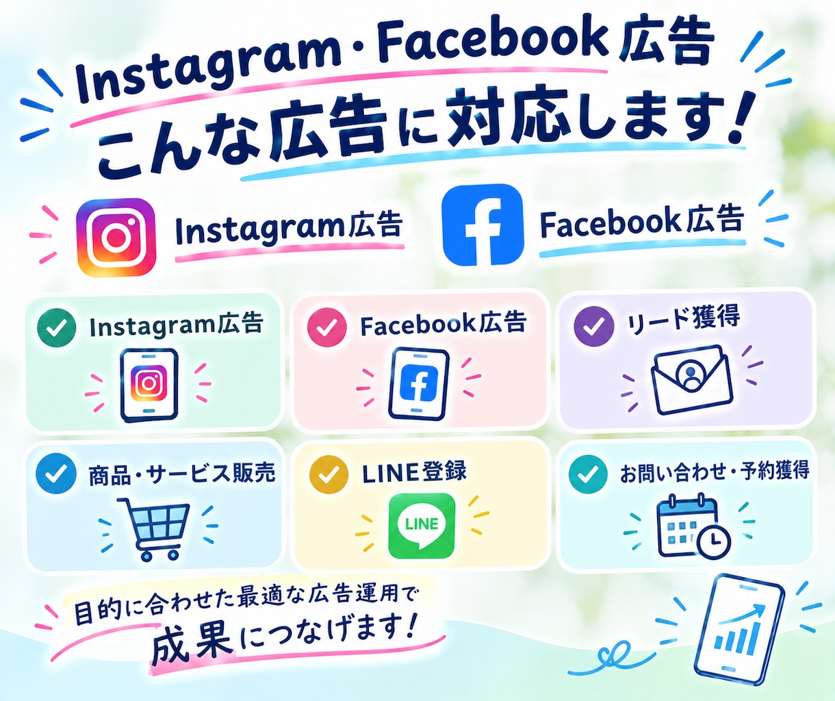 Meta広告（Instagram）の運用代行します 設定から運用まで丸投げOK！プロが2週間運用代行をいたします イメージ5