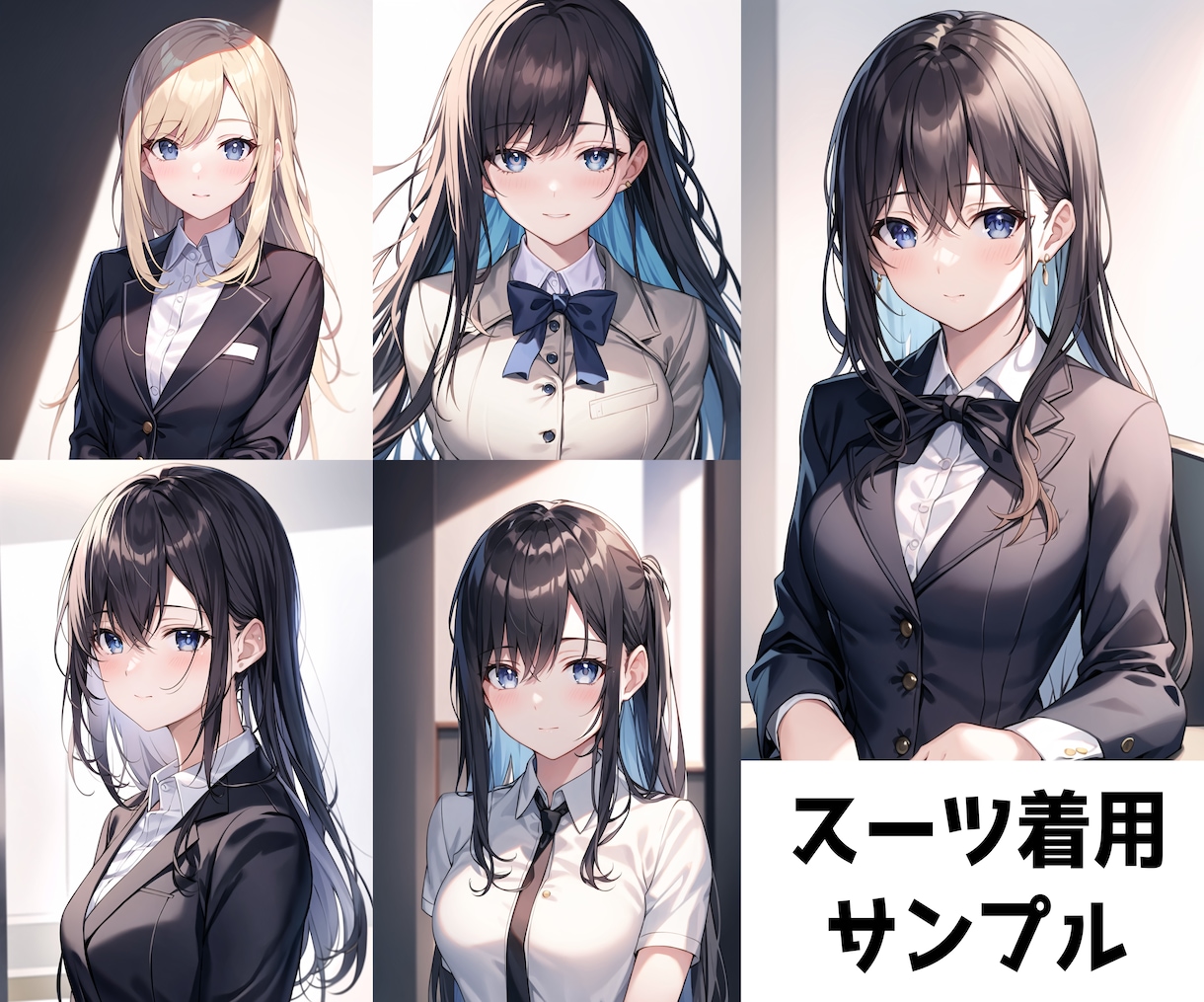 Vtuberにも使える美麗なイラストを作成します マンガ、一枚絵など、様々な用途に対応します！ イメージ4