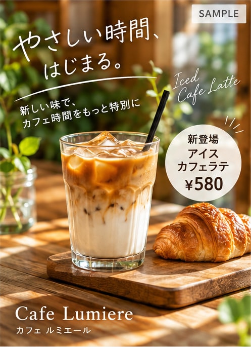 SNS投稿用のAI画像3枚を制作しますます お店や個人のSNS向け画像を丁寧に制作します イメージ2