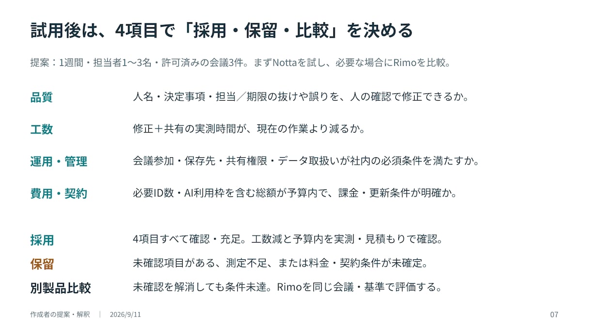 既存のパワポを読みやすい資料に整えます 事実・数値を保ち、結論・文章・図表を整理 イメージ2