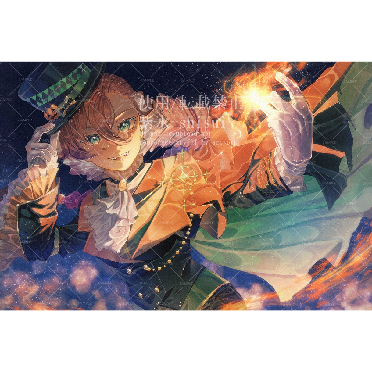 幻想的な美麗イラストお描きします 可愛いからかっこいいまで。あなたの理想を形にします。 イメージ1