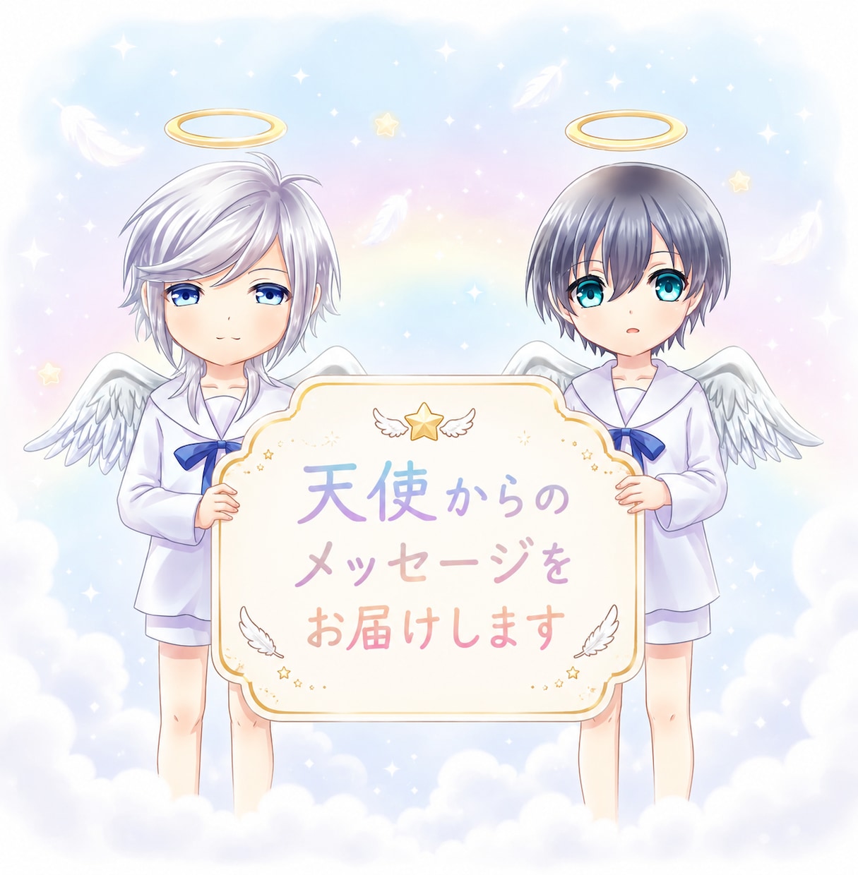 天使からのメッセージをお届けします 霊感カード占い×チャネリングでメッセージを降ろしお伝えします イメージ1