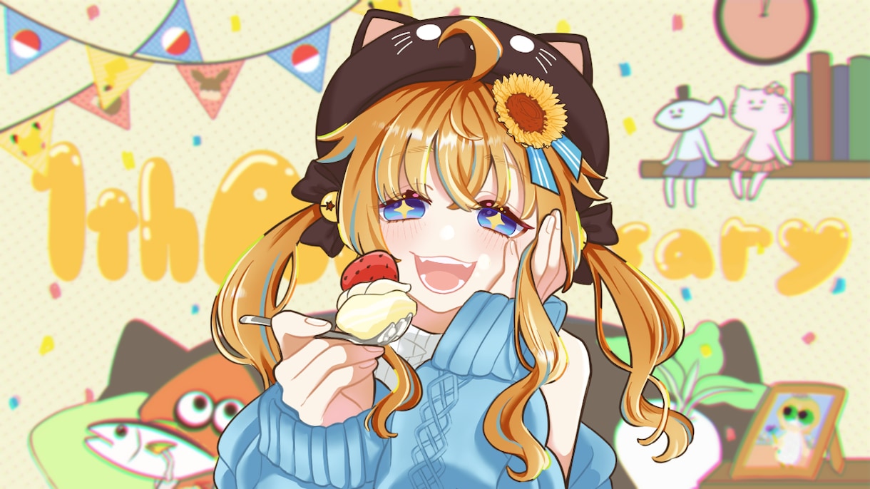 シンプルで綺麗な見応えあるイラストを描きます VTuber、IRIAM、グッズ、サムネなど、活動者向け!！ イメージ8