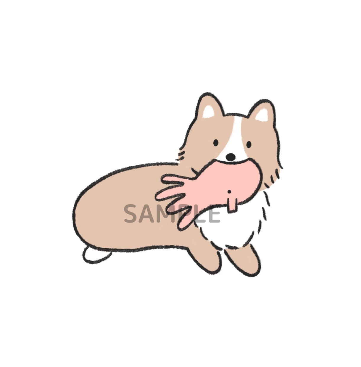 SNSや挿絵にも使える動物イラストを作成します ペット関連の会社様やドッグサロン様のグッズにも◎ イメージ9