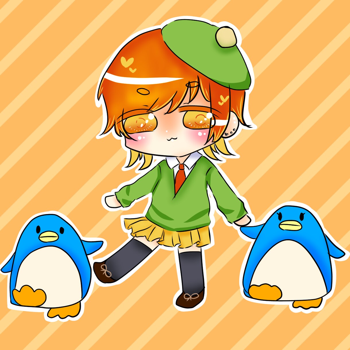 ミニキャラ描きます かわいい2頭身くらいのミニキャラ描きます！ イメージ1