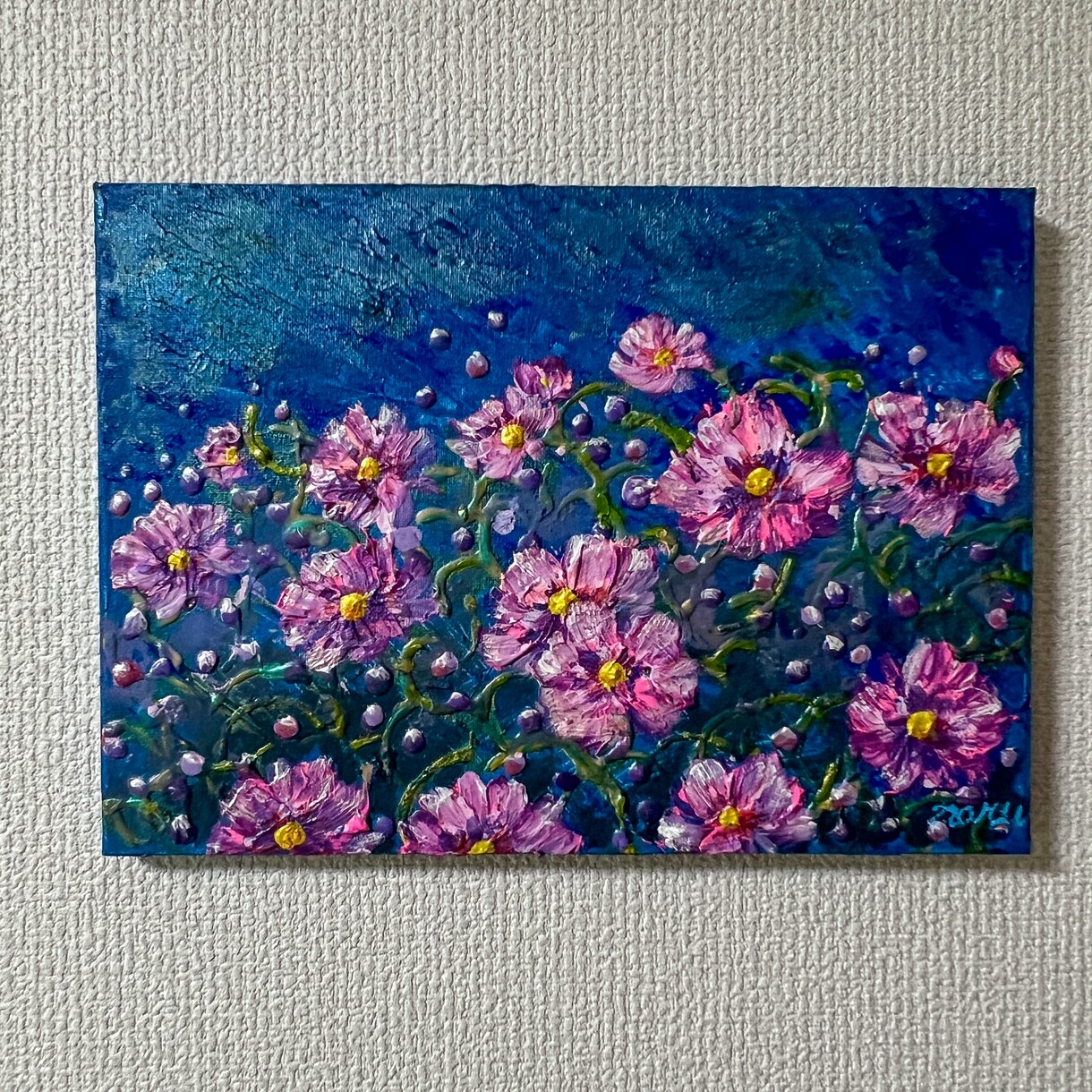 あなたの好きをオーダーメイド（F4サイズ）にします アクリル画の原画　333mm×242mm イメージ5