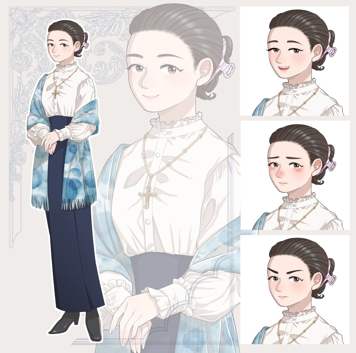 TRPG・ゲーム・動画等の立ち絵をお描きします ファンタジー系が得意♫自分だけのキャラクターを作りませんか？ イメージ3