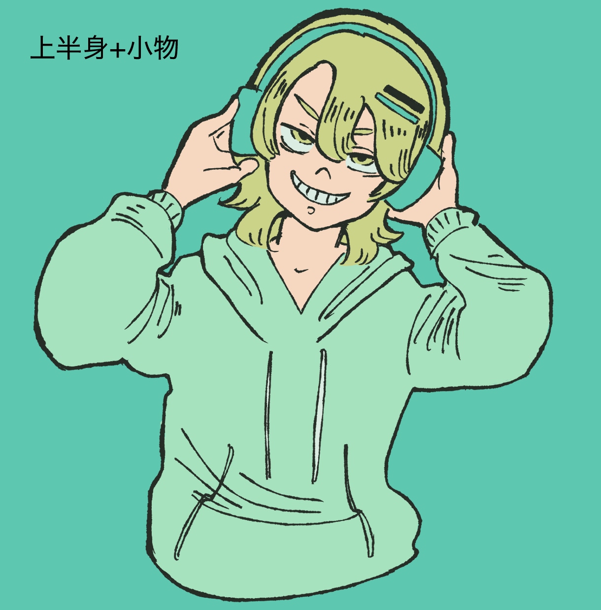 印象的でおしゃれなイラスト描きます SNS等に！雰囲気、世界観のある人物イラスト イメージ3