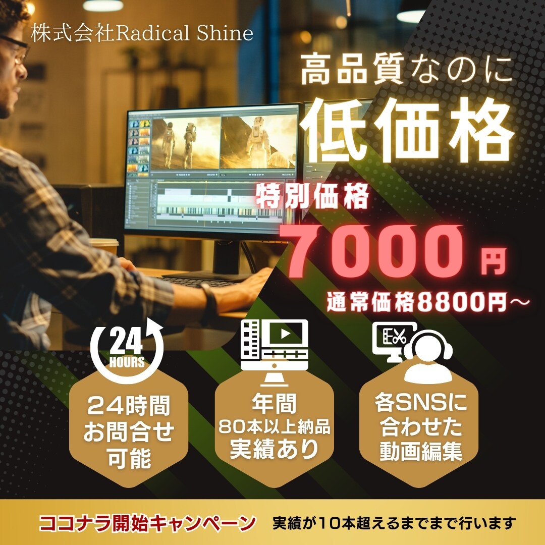 魅力を最大限に引き出す動画制作をします 動画でたくさんの人にサービスを届けましょう イメージ1