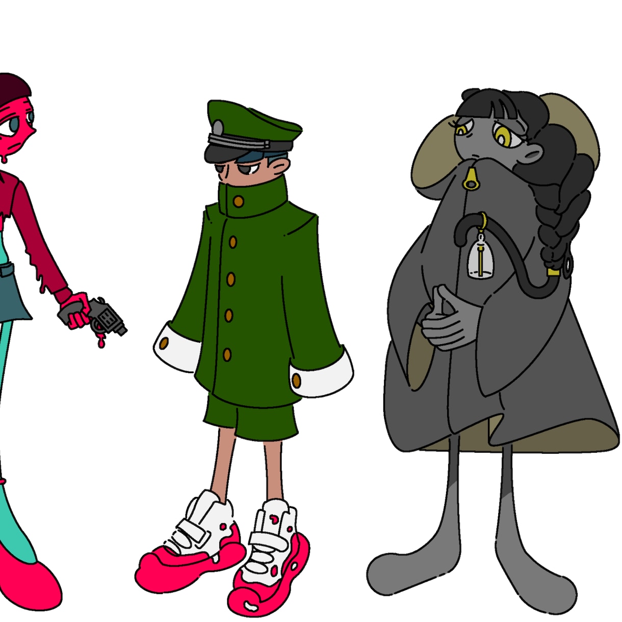 TRPGセッションなどの立ち絵を制作します TRPGセッションやゲームキャラなどの立ち絵を制作します。 イメージ3