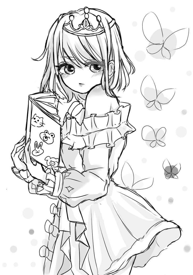 イラスト描きます 癖のなく、可愛い絵柄で描きます絵柄は参考までに。 イメージ2