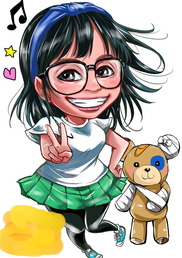 手書き☆記念やお祝い、プレゼント等の似顔絵描きます 似顔絵を記念、お祝い、ウェディング、プレゼントにいかがですか イメージ4