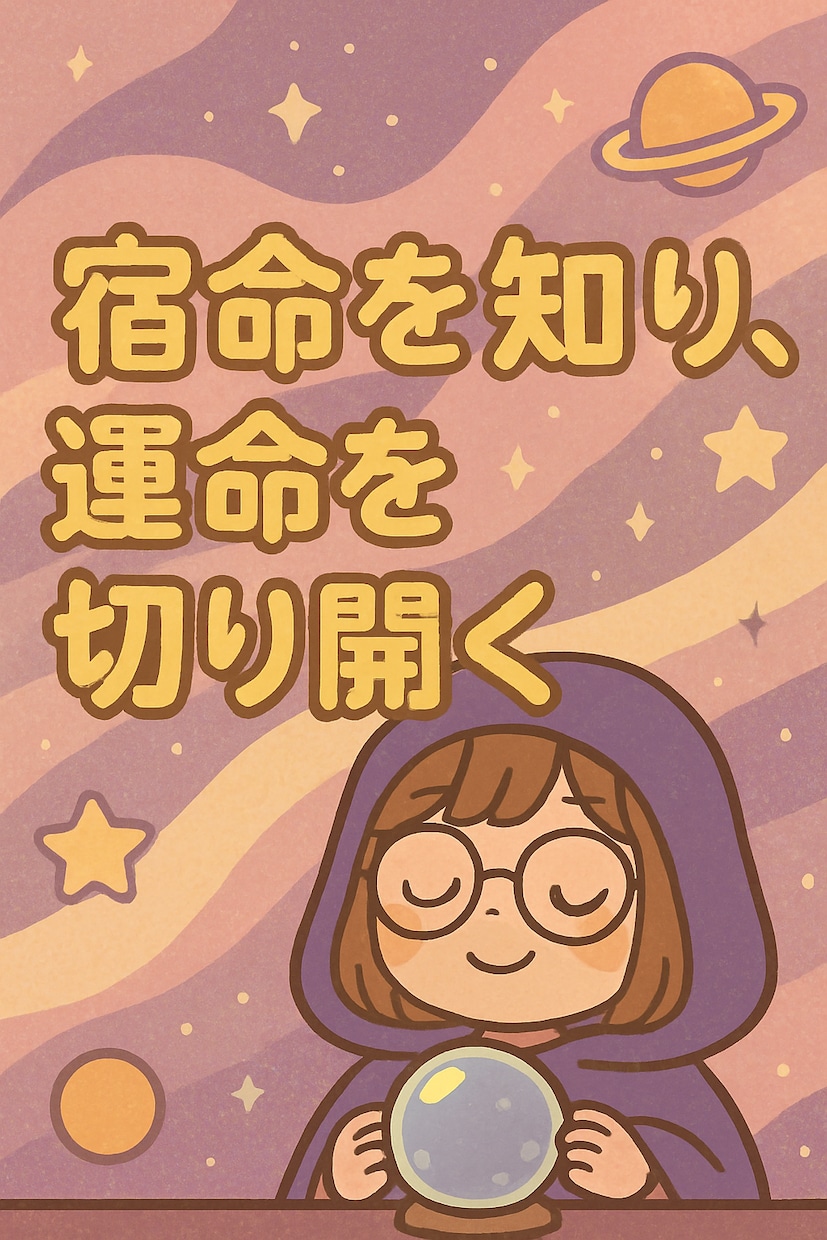 運命鑑定ー宿命を活かし、具体的な悩みを解決します あなたの宿命を活かし、具体的な悩みを解決に導きます。 イメージ3