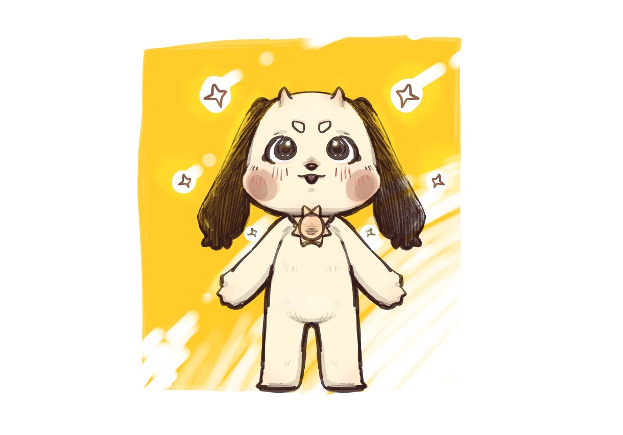 可愛い！！キャラクターイラストを作成します 温かみのあるイラストを描きます。 イメージ1