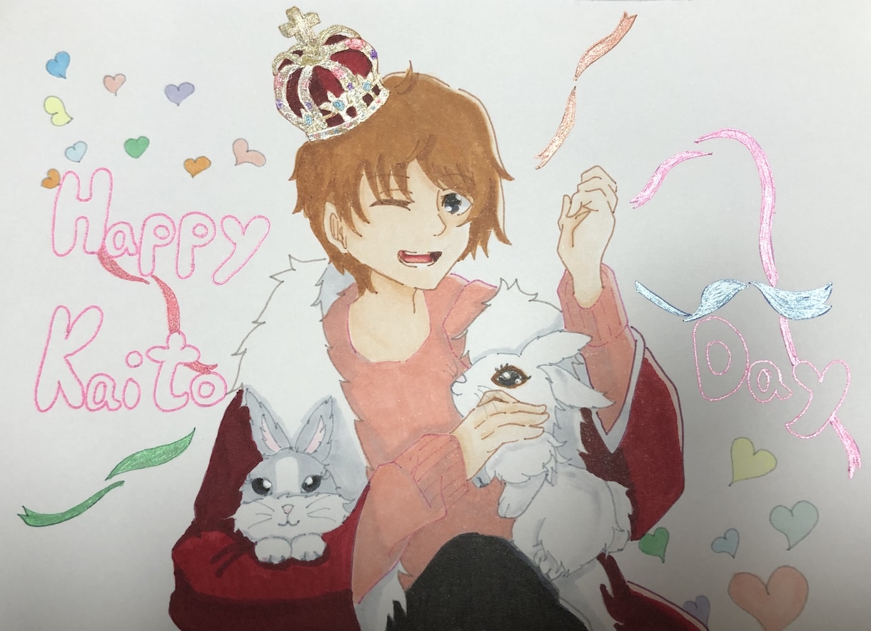 イラスト描きます パステルカラーのアナログイラスト描きます！ イメージ4