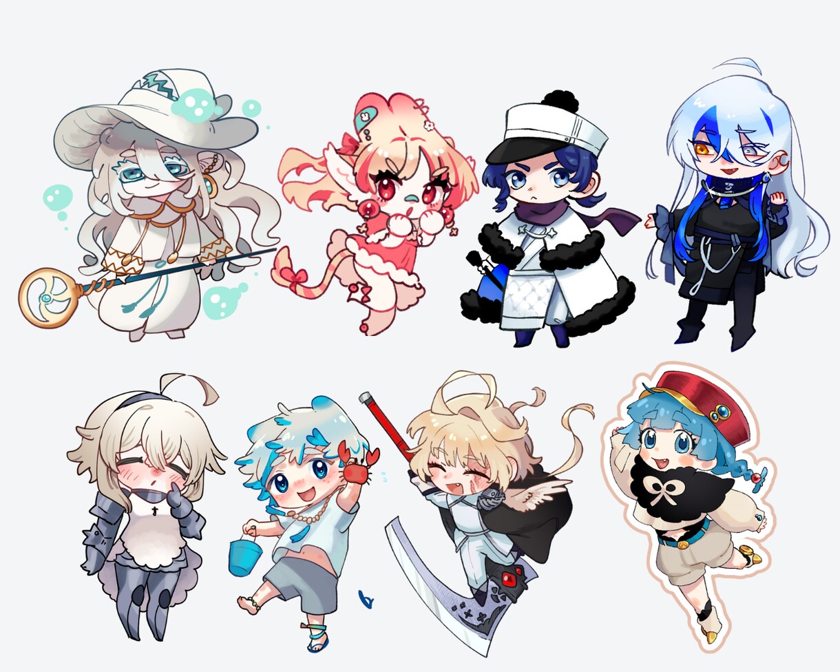 立ち絵制作いたします ✦ TRPG・Vtuber・ゲーム制作に対応 ✦ イメージ8