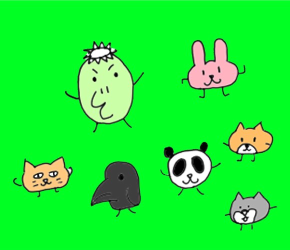 SNSのトップ画像（ゆるキャラ）作ります 緩いキャラクターのみ。動物のデフォルメ系統の画像作成します。 イメージ3