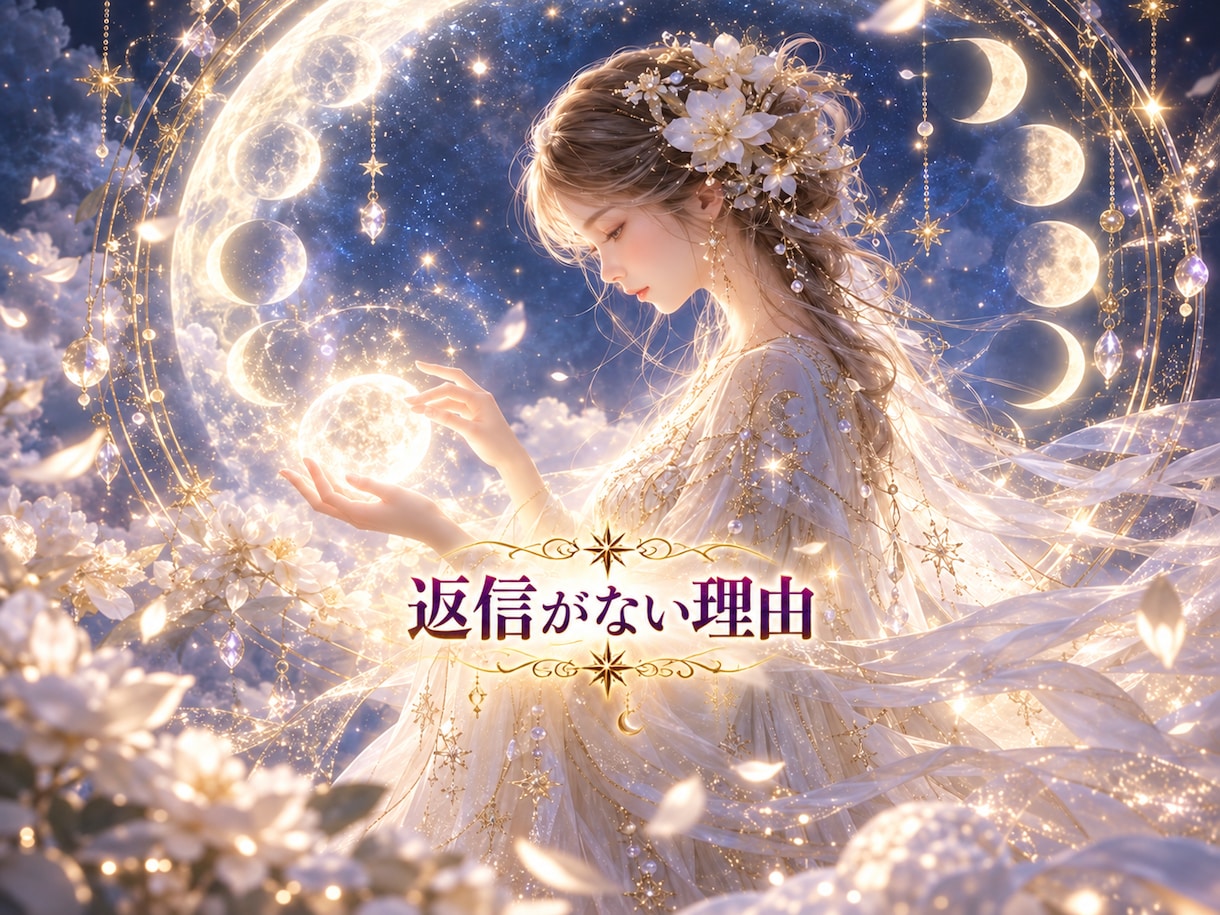 返信がない彼の本音と沈黙の理由を読み解きます 【月霊神託】連絡の時期と送る一言まで イメージ1