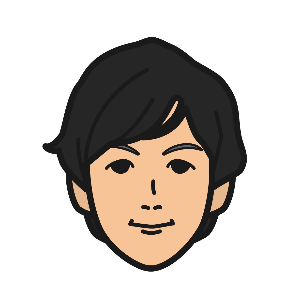 キッチリした似顔絵アイコン描きます プロのイラストレーターによる似顔絵、最短即日でご納品可能♪ イメージ1