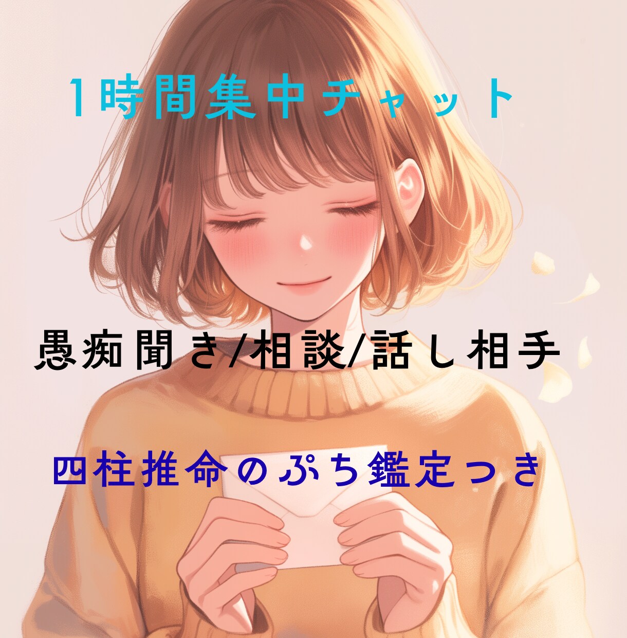 ふらっと立ち寄れる|悩み・愚痴聞き|に寄り添います HSP・人間関係・恋愛・仕事の悩み|愚痴聞き話し相手に。 イメージ1