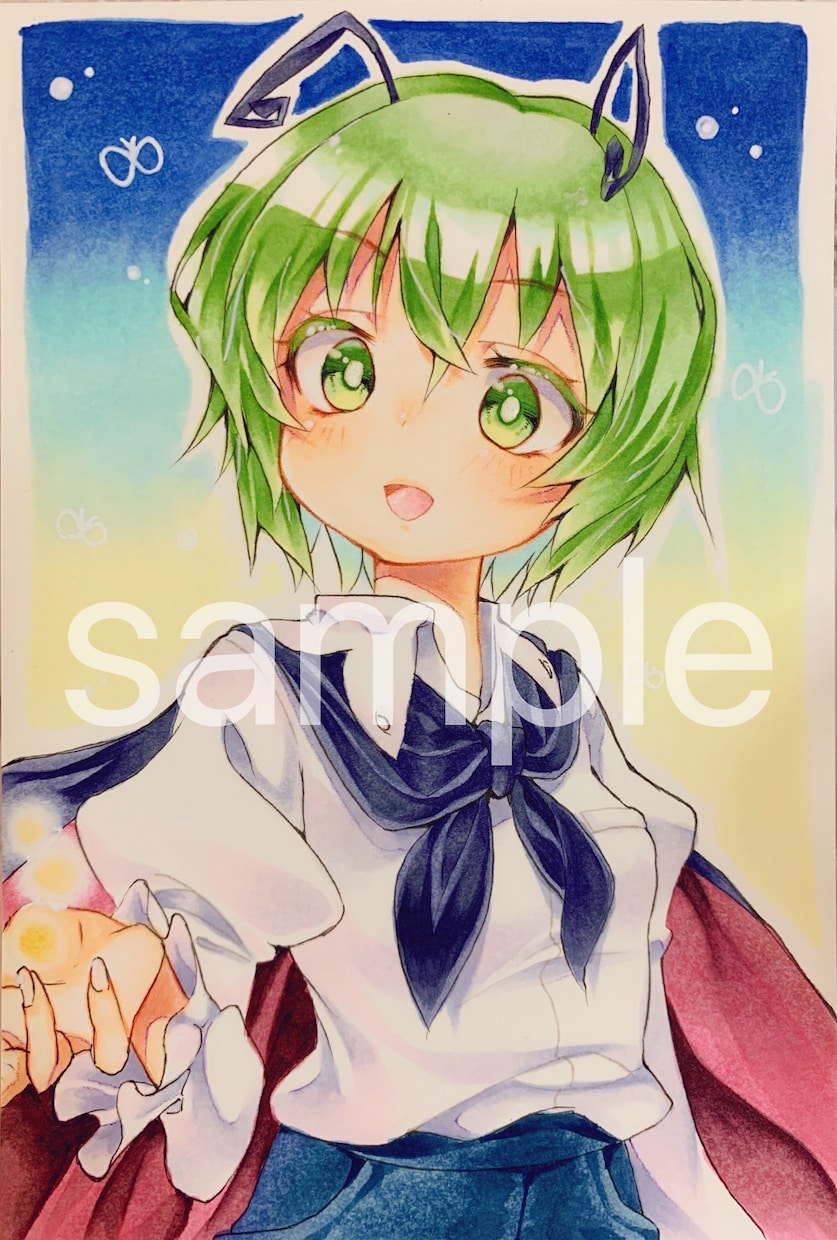 コピックで描いたイラストをお手元にお届けします アナログならではのぬくもりのあるイラストをお届けします♡ イメージ10