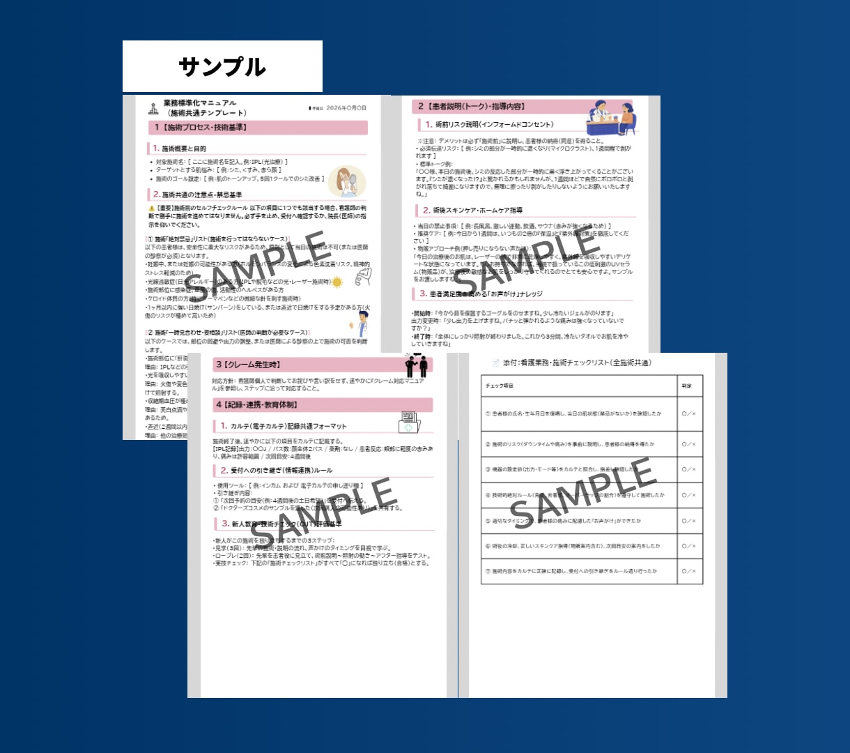 看護師が作る0から丸投げマニュアル作成します 手書きメモや音声だけでOK！医療現場目線で文章化 イメージ7