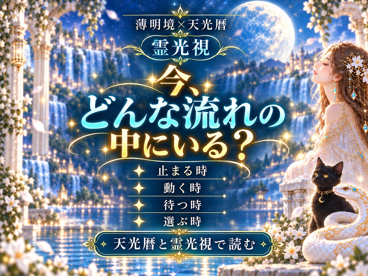 霊視で仕事・お金・人間関係・人生の流れを詠みます 仕事・お金・人間関係｜天光暦と霊視で人生の流れを詠みます。 イメージ4