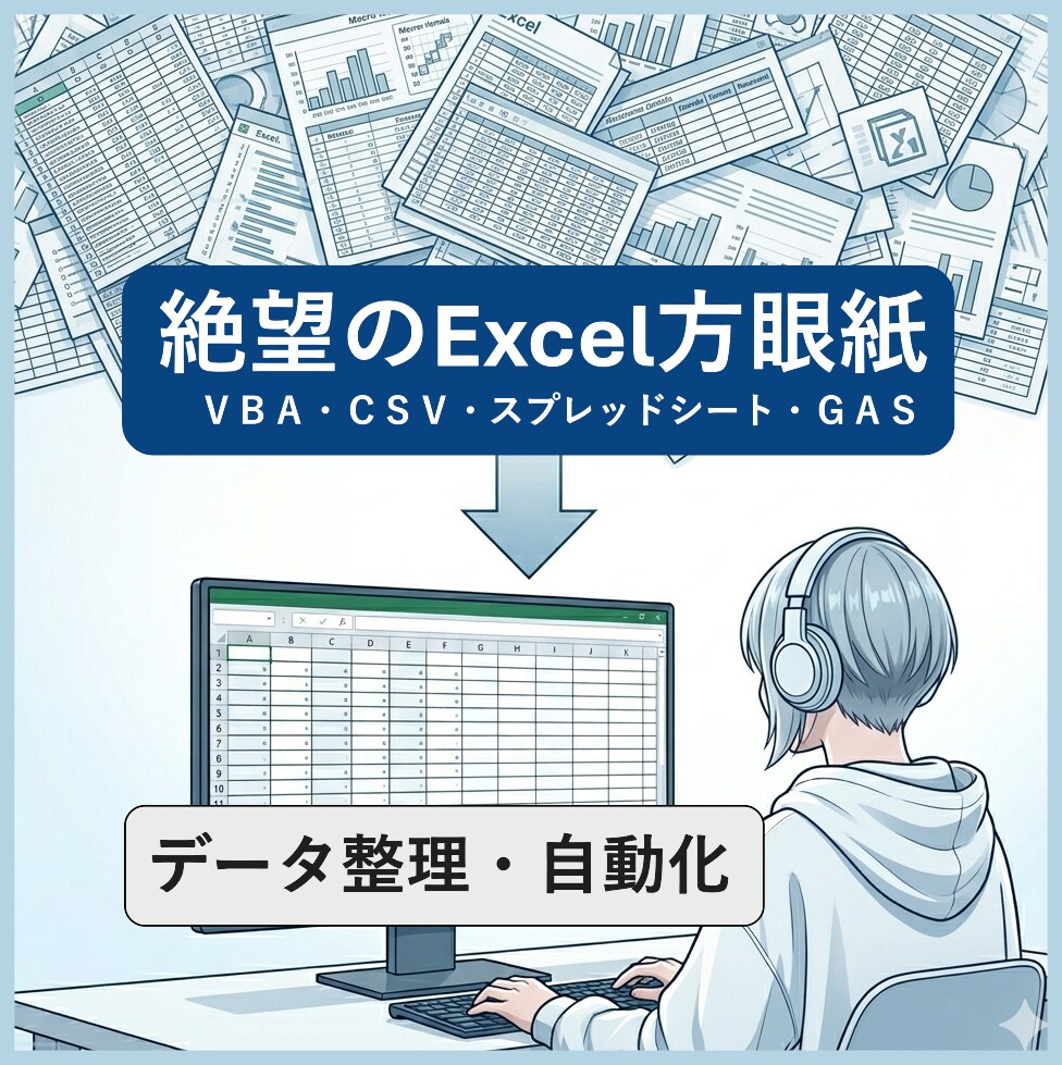 絶望のExcel、私が救出します 結合だらけのデータ「Excel方眼紙」を自動化します イメージ1