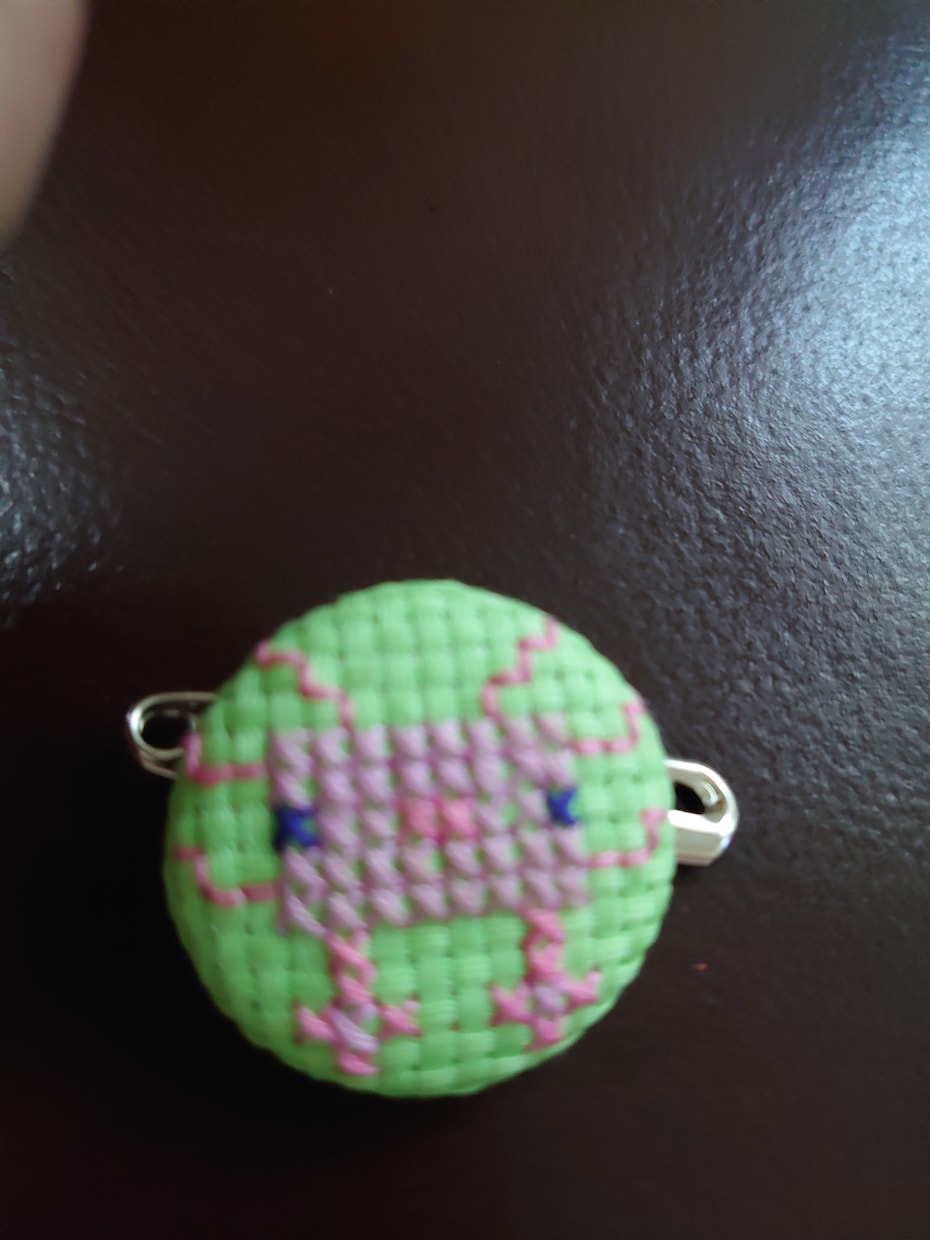 お子さんと一緒に好きなキャラの刺繍ができます DMC刺繍メンターの資格あり。楽しく刺繍を教えます イメージ2