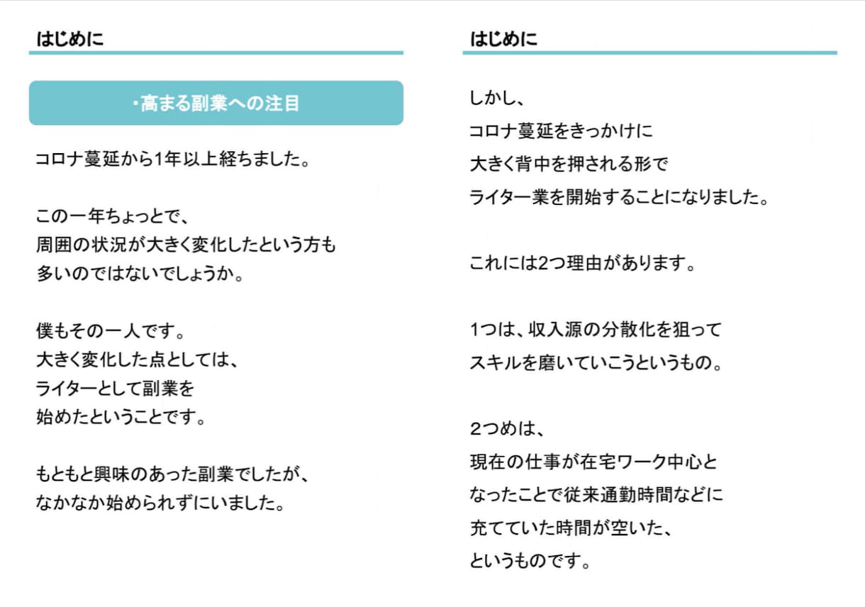 印税２倍にする電子書籍のPDFデータ作成します Kindle本の印税を上げるためにページ数を2倍にします イメージ6