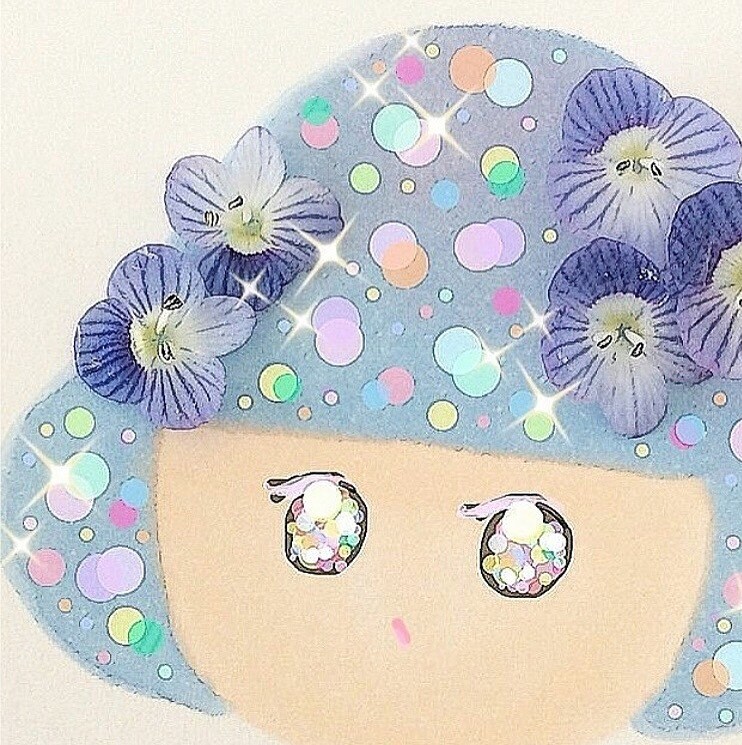 きらきらおめめのアイコンをお作りいたします 宝石のようなイラストをお届けいたします♡ イメージ1