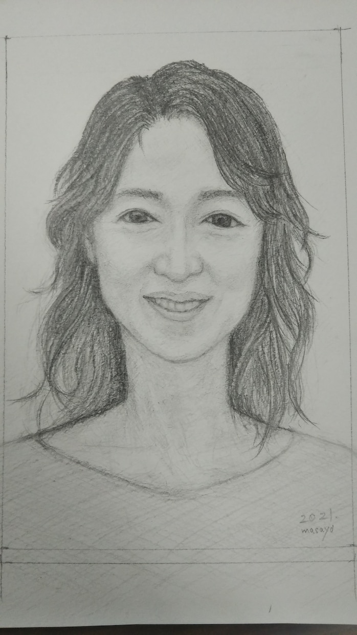 人物の鉛筆デッサン承ります 人柄まで描きます。”人となり“の見える鉛筆デッサン。 イメージ1