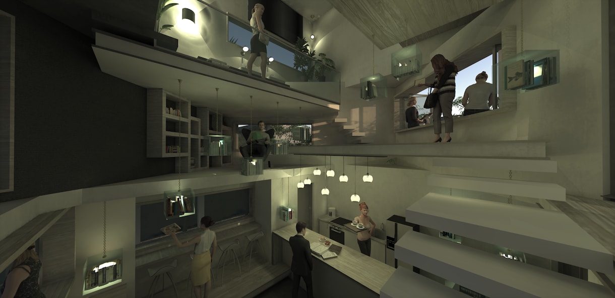建築CGパース／インテリア／内装デザイン承ります 多数受賞のCGデザイナーが描く、高クオリティ低コストなCG！ イメージ5