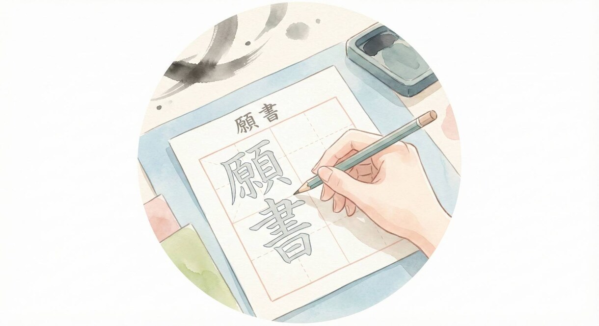 願書・出願書類を見栄えよく鉛筆下書きします 【なぞるだけで自分の字が整う。 代筆とは違う安心感】 イメージ1